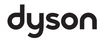 Logo de la marca de planchas, secadores de pelo Dyson